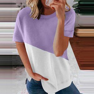 Women's short-sleeved summer thin